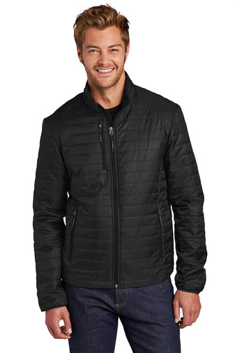 F1) J850 Port Authority Packable Puffy Jacket - OILQUICK