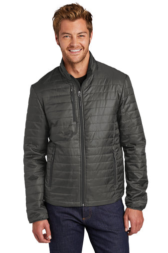 F1) J850 Port Authority Packable Puffy Jacket - SHEARCORE