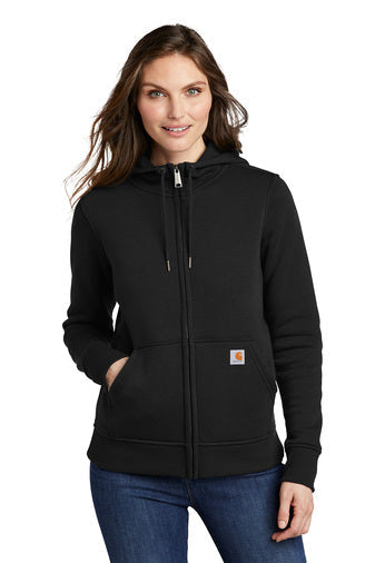I9) CT102788 Carhartt Women's Clarksburg Full-Zip Hoodie - OILQUICK