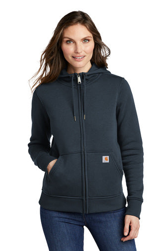 I9) CT102788 Carhartt Women's Clarksburg Full-Zip Hoodie - CONNECT WORK TOOLS