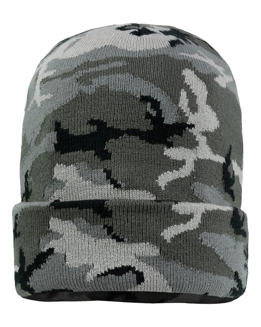 J) Sportsman 12" Solid Cuffed Beanie - #SP12 - IST