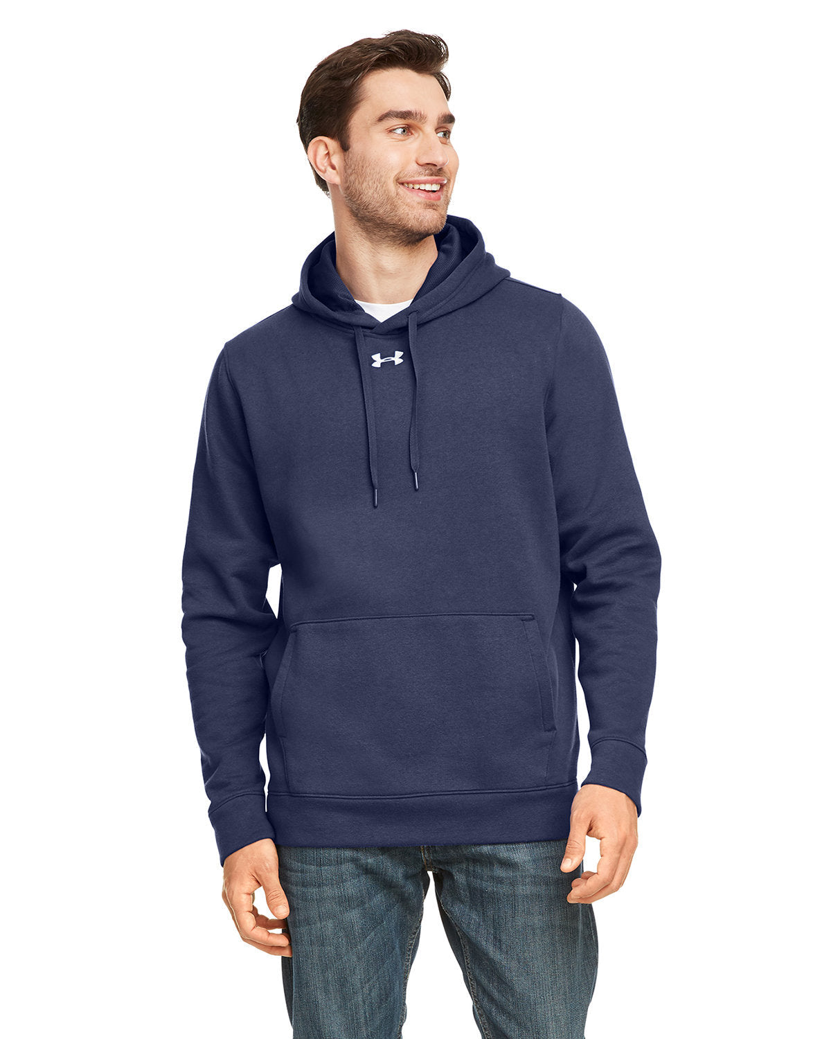 E5) 1300123 Under Armour Men's Hustle Pullover Hooded Sweatshirt - CONNECT WORK TOOLS