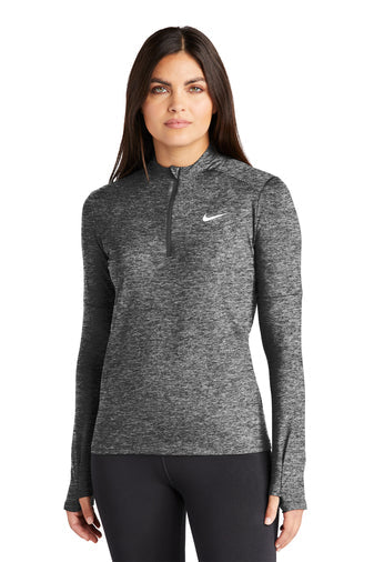 I1) NKDH4951 Nike Ladies Dri-FIT Element 1/2 Zip Top - OILQUICK
