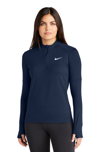 I1) NKDH4951 Nike Ladies Dri-FIT Element 1/2 Zip Top - ROCKZONE AMERICAS