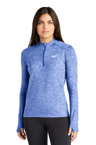 I1) NKDH4951 Nike Ladies Dri-FIT Element 1/2 Zip Top - SHEARCORE