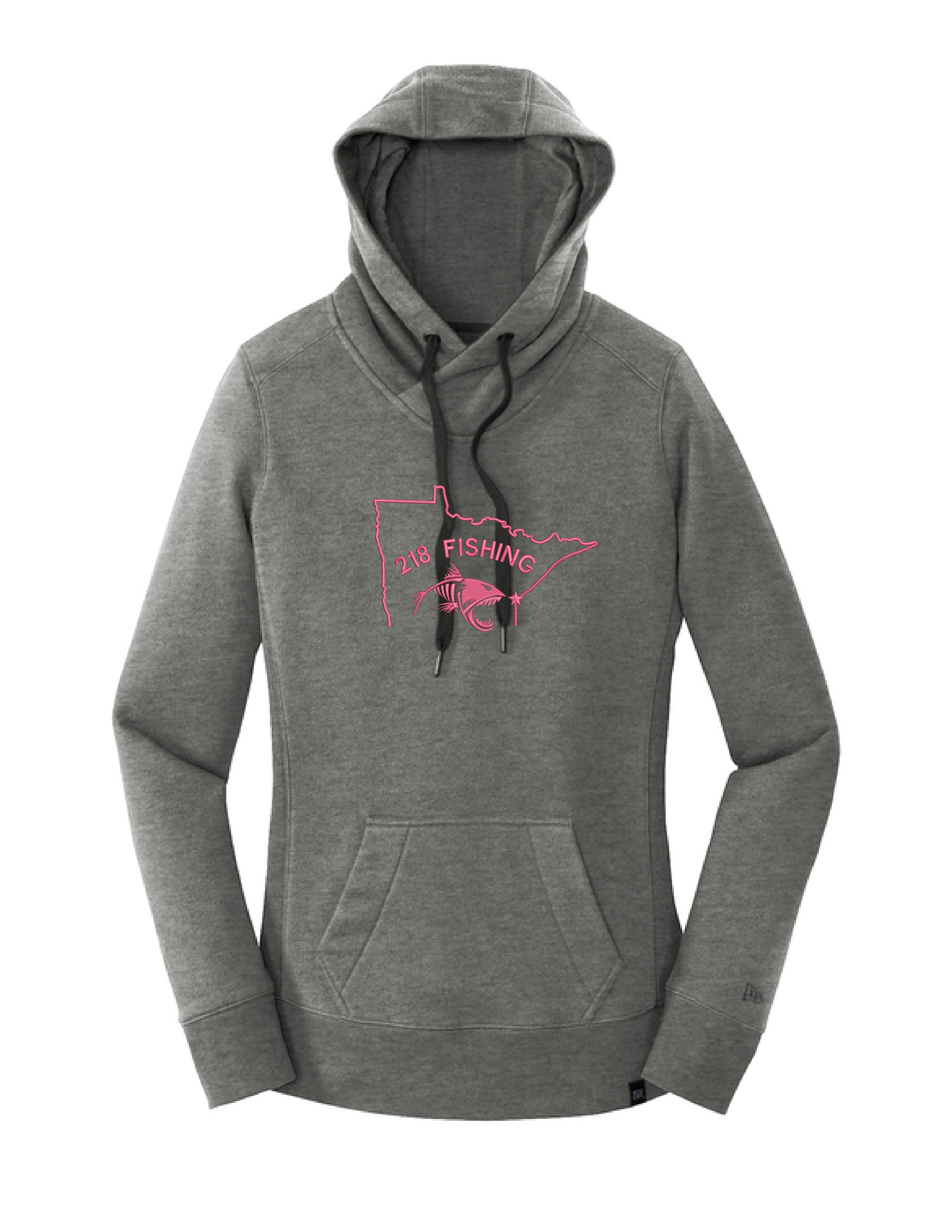 15 ) #LNEA500 WOMENS NEW ERA FRENCH TERRY PULLOVER HOODIE - 218