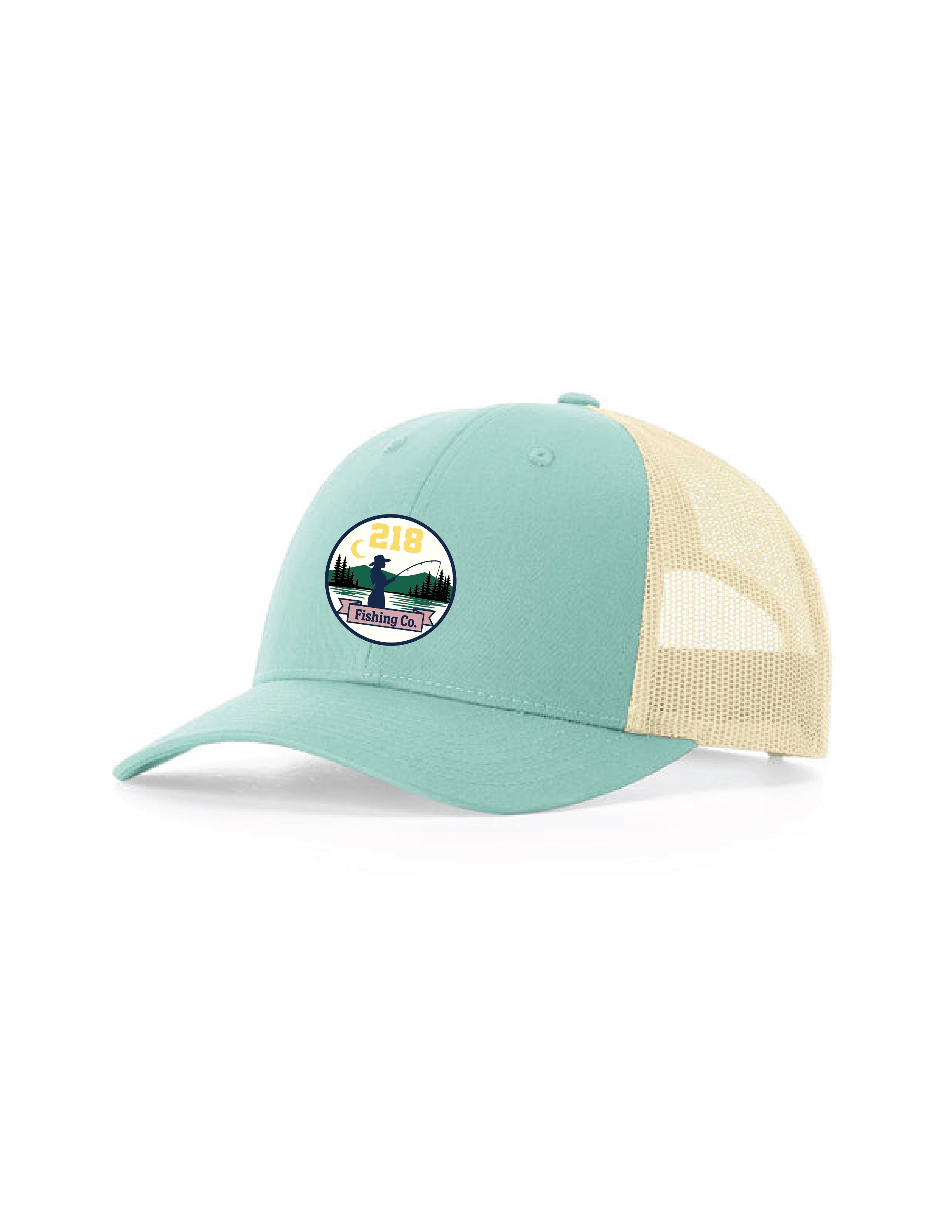 8 ) STYLE # 115 RICHARDSON LOW PROFILE TRUCKER CAPS - 218