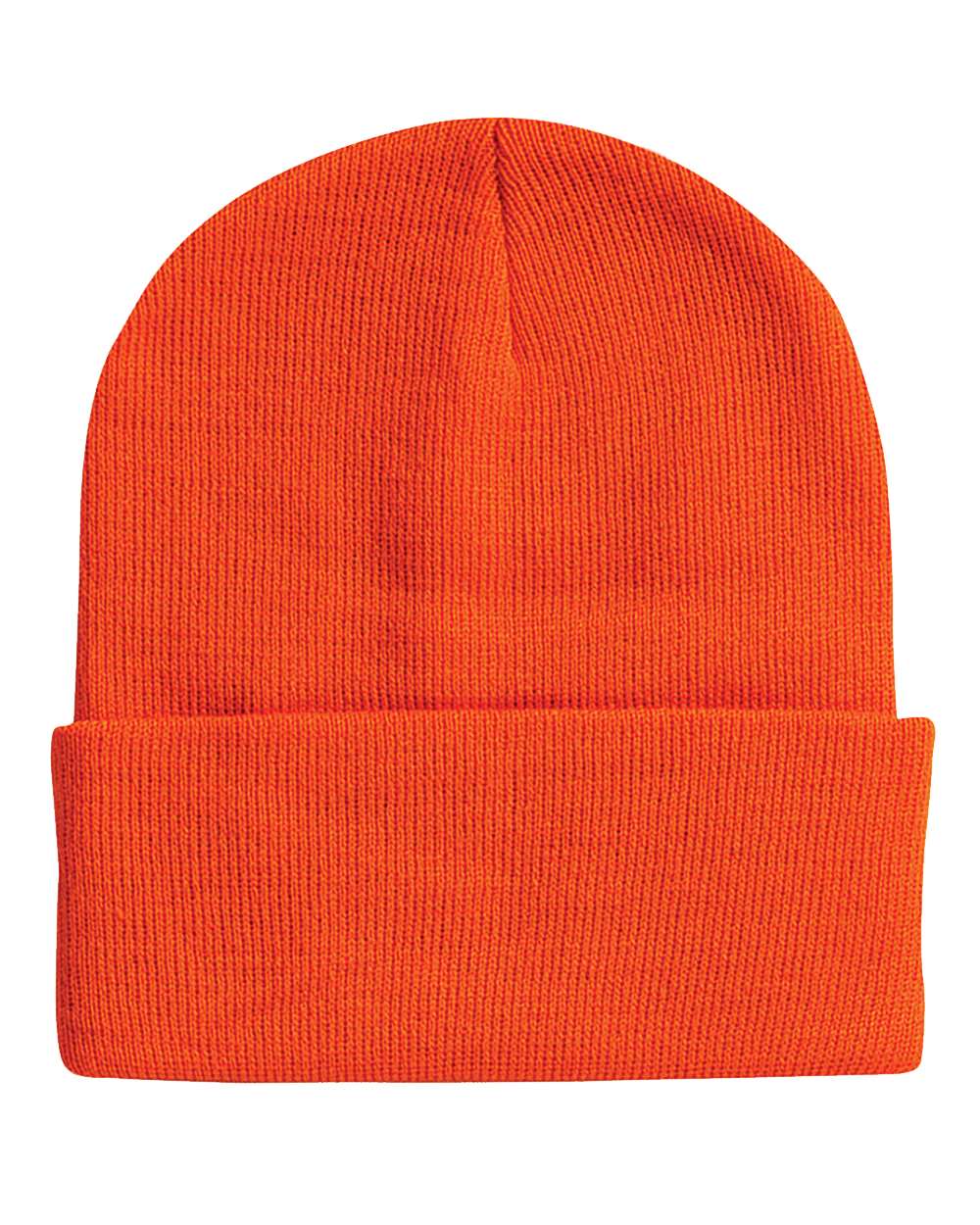 J) Sportsman 12" Solid Cuffed Beanie - #SP12 - IST