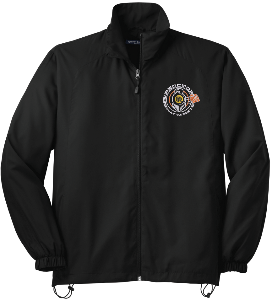 JST70  Sport-Tek® Full-Zip Wind Jacket: Proctor