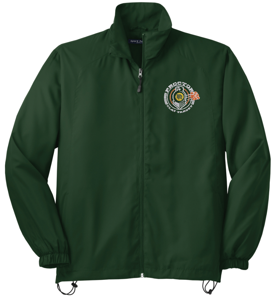 JST70  Sport-Tek® Full-Zip Wind Jacket: Proctor