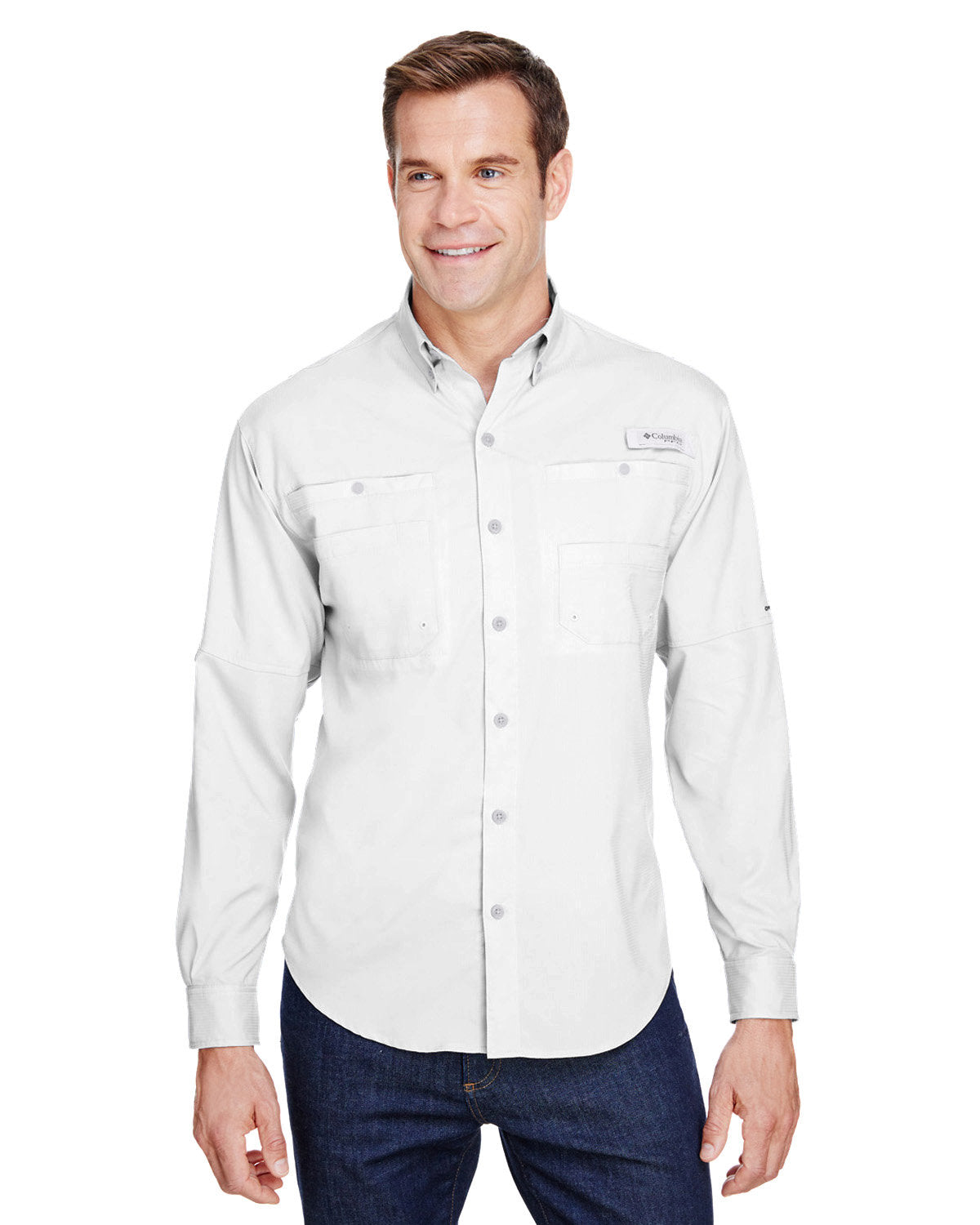 B4) 7253 Men's Tamiami ll Long-Sleeve Shirt - SHEARCORE