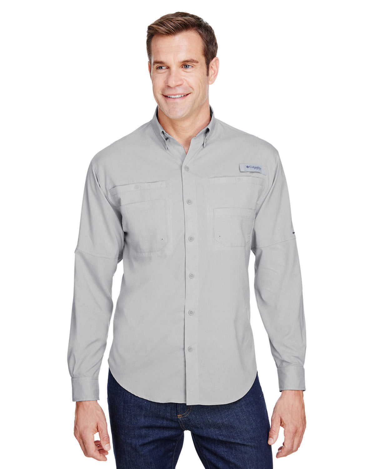 B4) 7253 Men's Tamiami ll Long-Sleeve Shirt - SHEARCORE