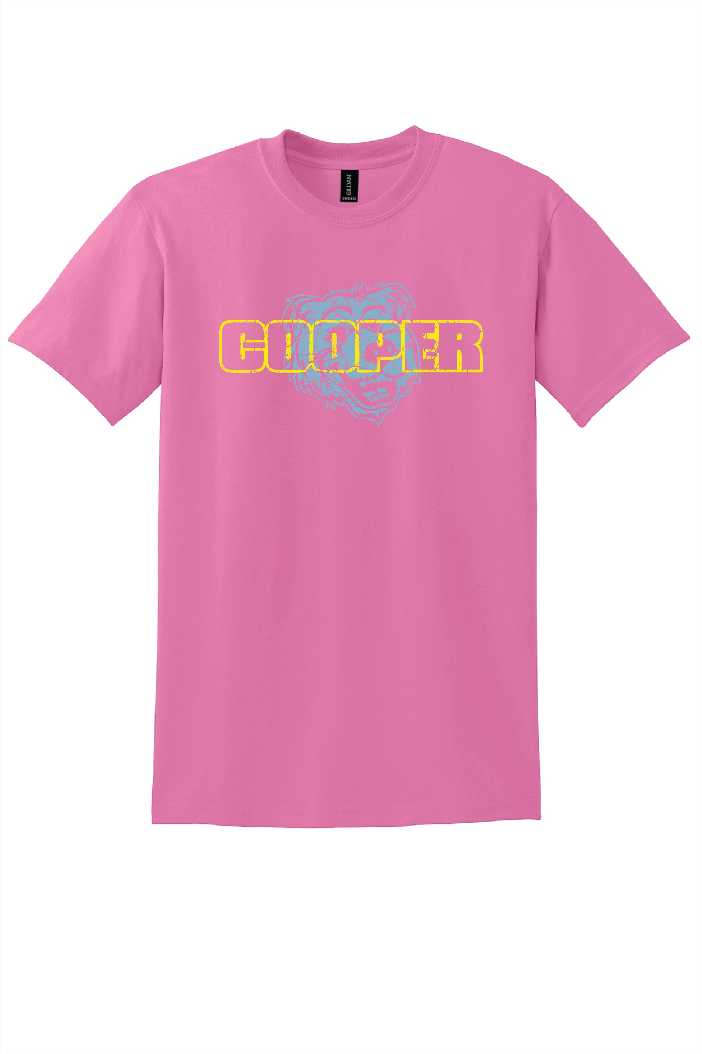 16A) 8000  Gildan® Dry Blend® 50 Cotton/50 Poly T-Shirt (cooper)