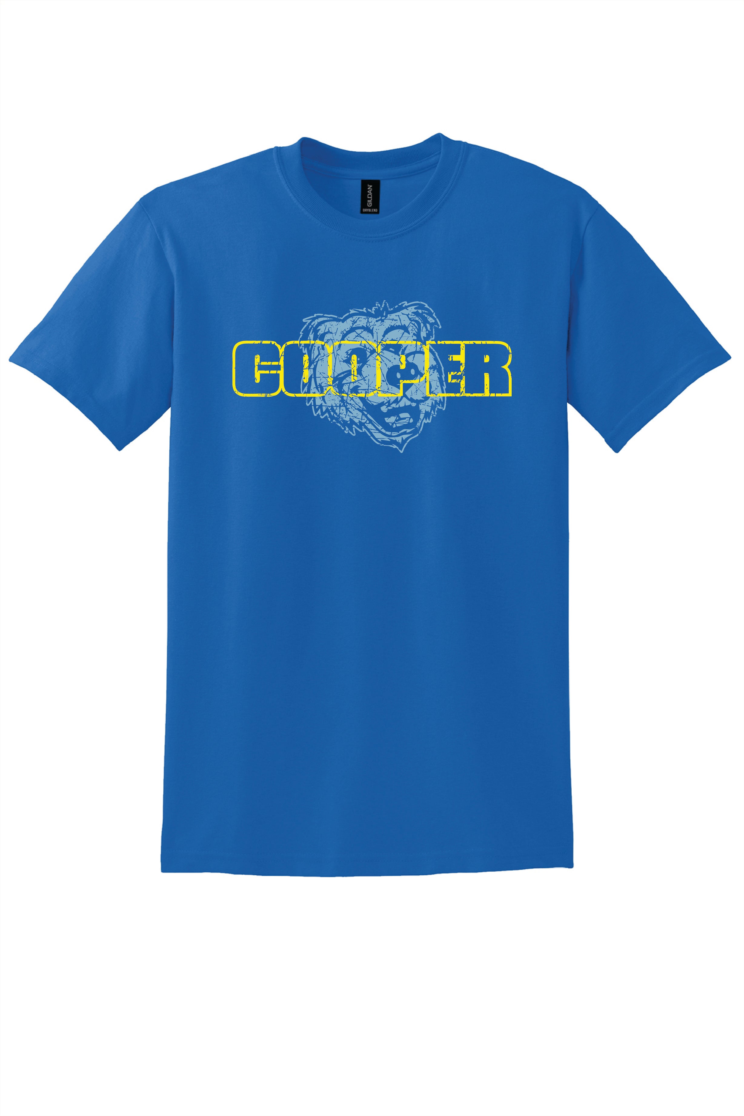16A) 8000  Gildan® Dry Blend® 50 Cotton/50 Poly T-Shirt (cooper)