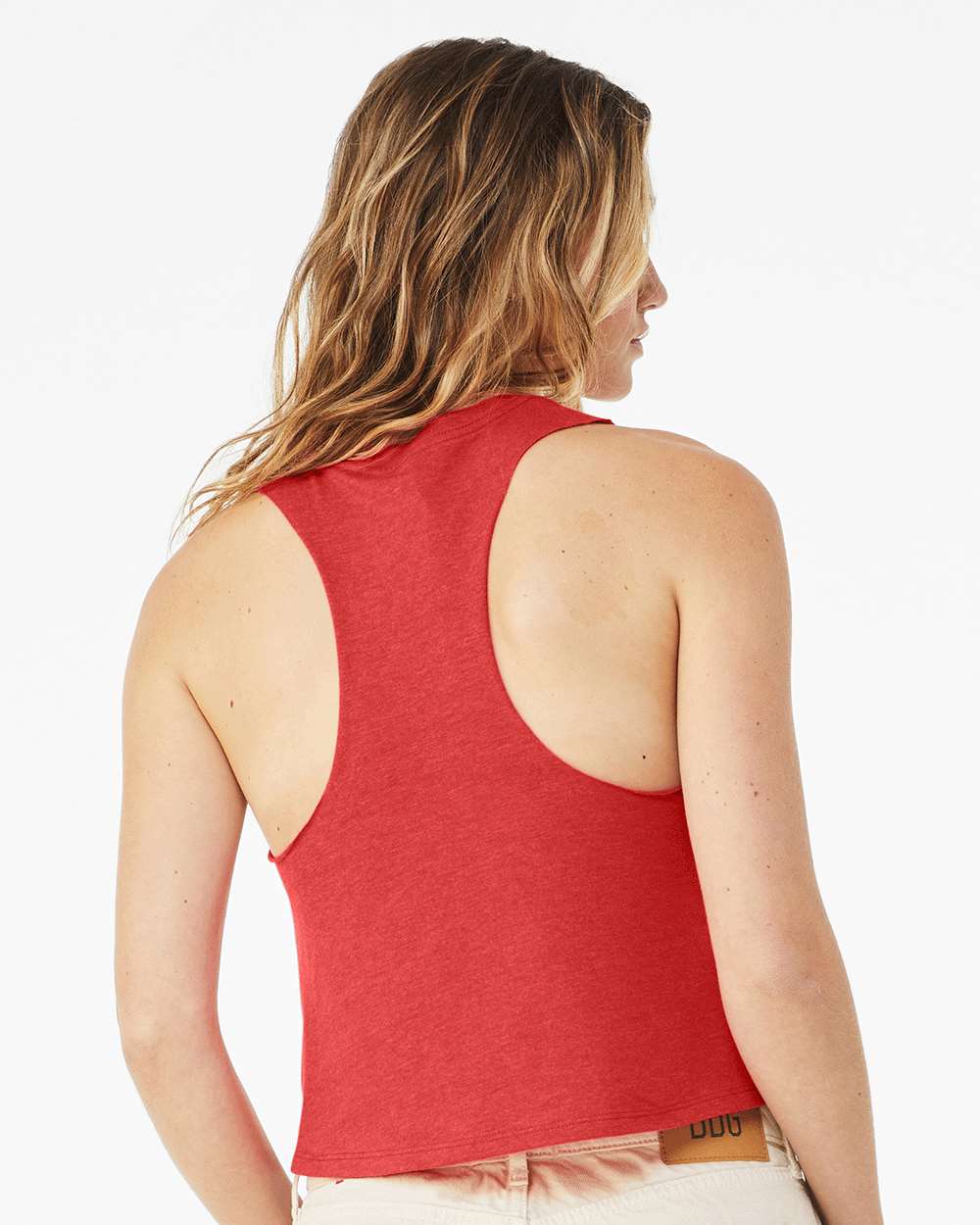 BELLA + CANVAS Women's Racerback Crop Tank - 6682