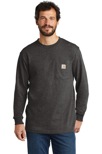 D3) CTK126 Carhartt Workwear Pocket Long Sleeve T-Shirt - ROCKZONE AMERICAS
