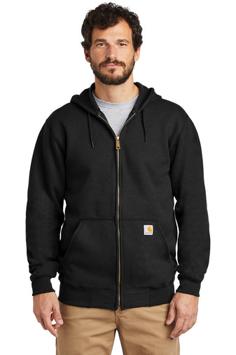 E3) CTK122 Carhartt Midweight Hooded Zip-Front Sweatshirt - ROCKZONE AMERICAS