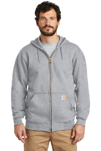 E3) CTK122 Carhartt Midweight Hooded Zip-Front Sweatshirt - ROCKZONE AMERICAS