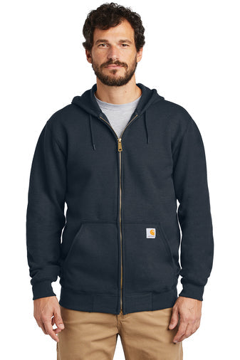 E3) CTK122 Carhartt Midweight Hooded Zip-Front Sweatshirt - ROCKZONE AMERICAS