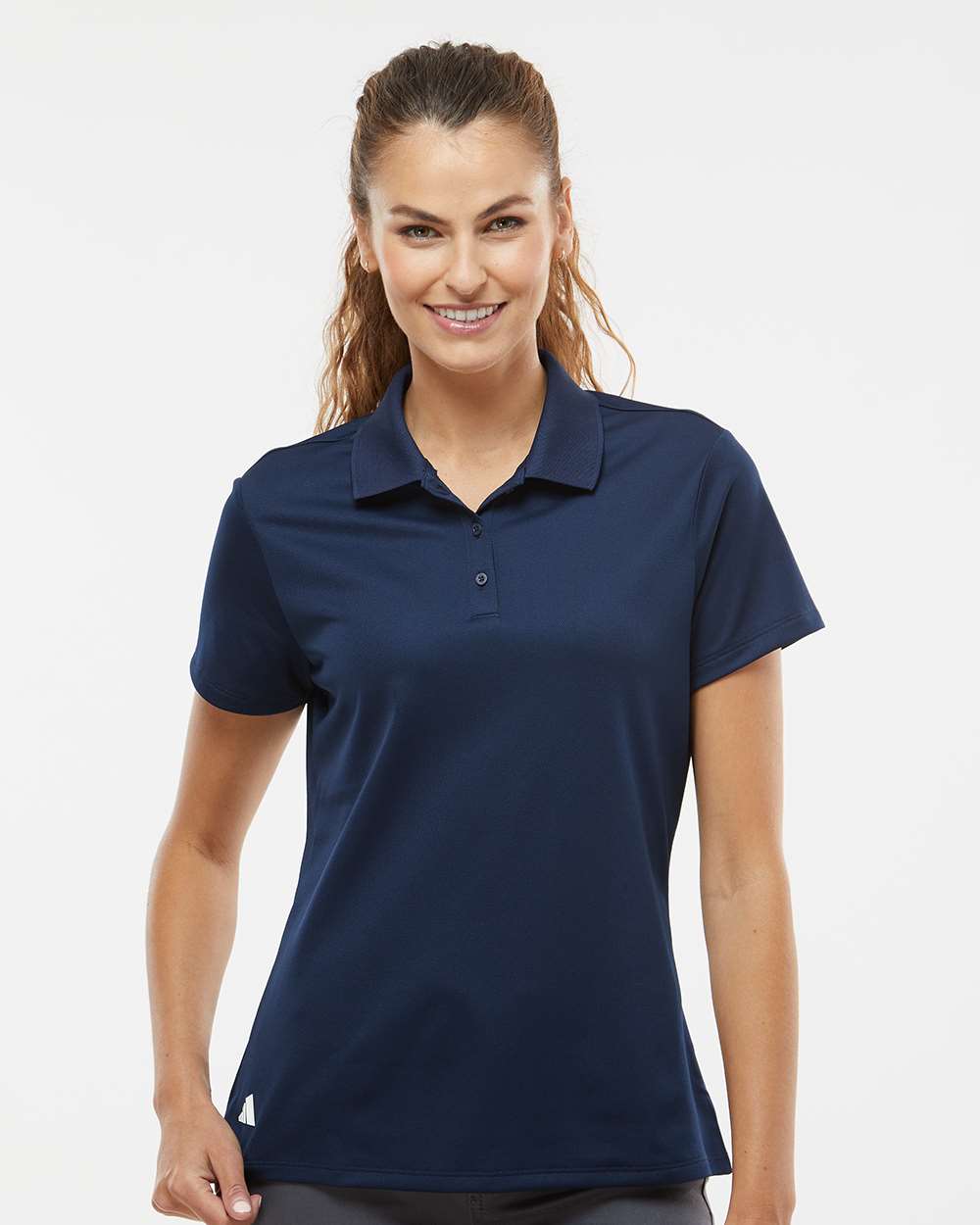 H1) A431 Adidas - Women's Basic Sport Polo - BLADECORE