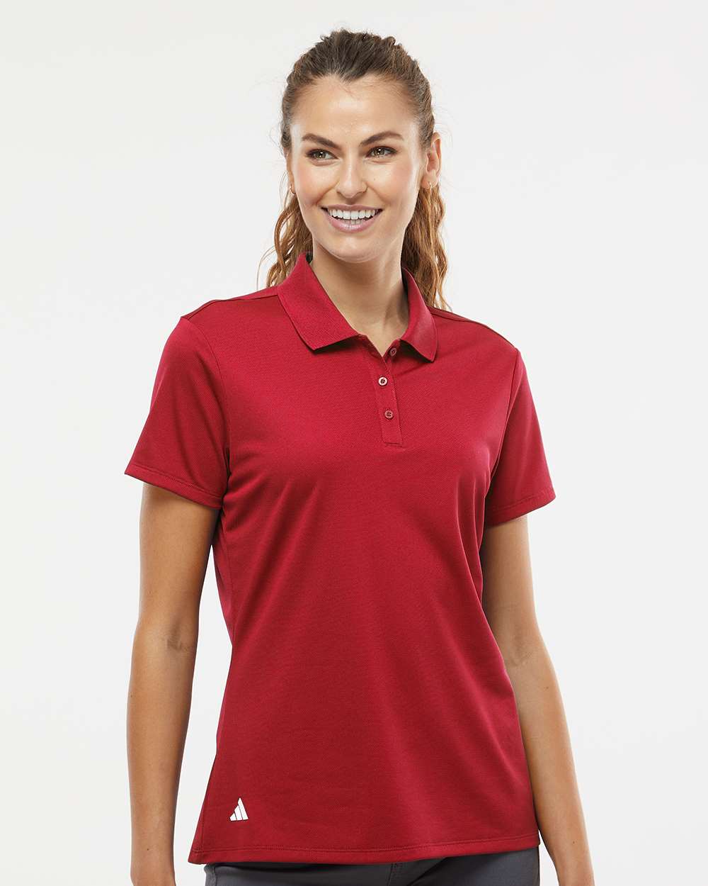 H1) A431 Adidas - Women's Basic Sport Polo - BLADECORE