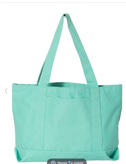 29 D) STYLE #8870 LIBERTY COTTON TOTE BAGS