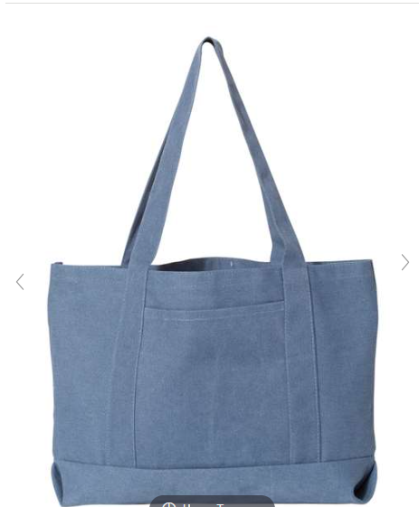 29 D) STYLE #8870 LIBERTY COTTON TOTE BAGS