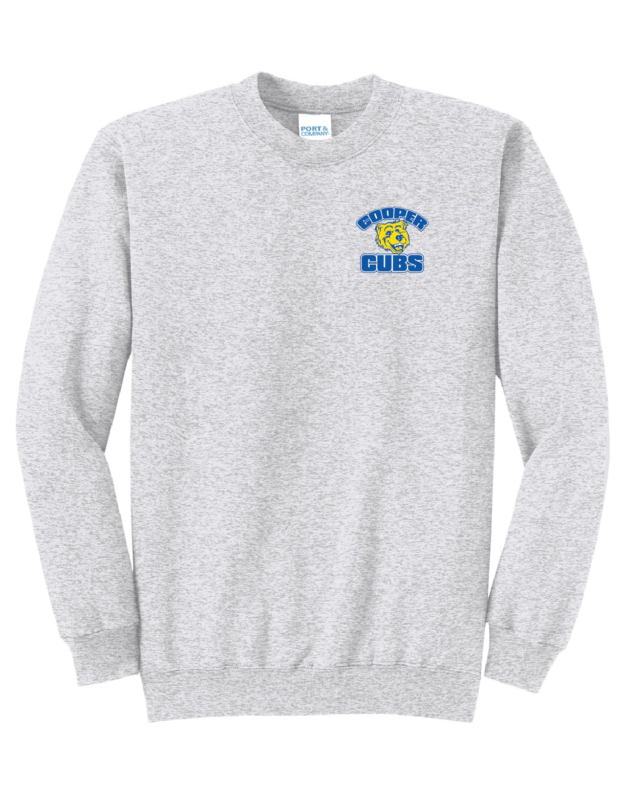 2B) PC78  Port & Co™ Core Fleece Crewneck Sweatshirt (cooper)