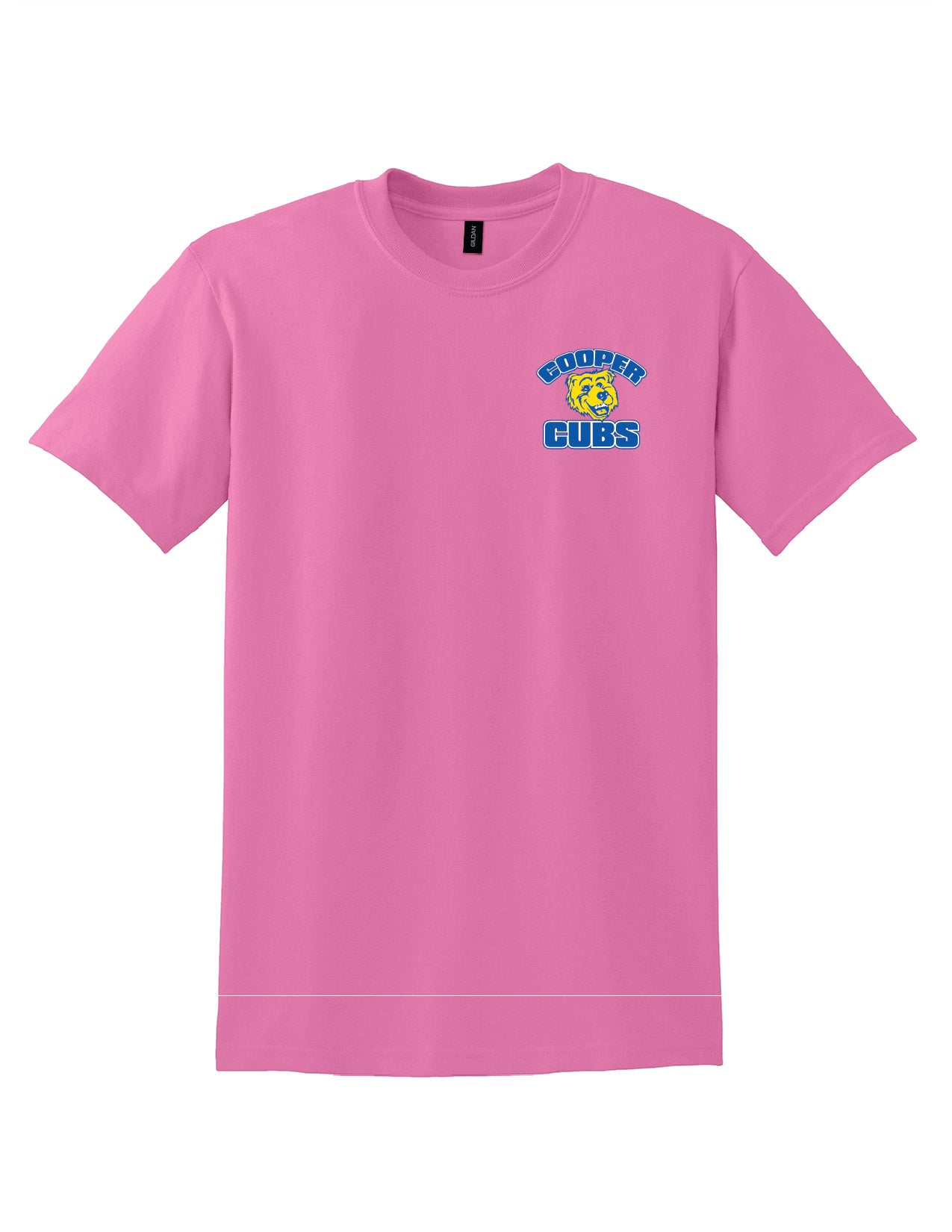 7A) 8000  Gildan® Dry Blend® 50 Cotton/50 Poly T-Shirt (cooper )