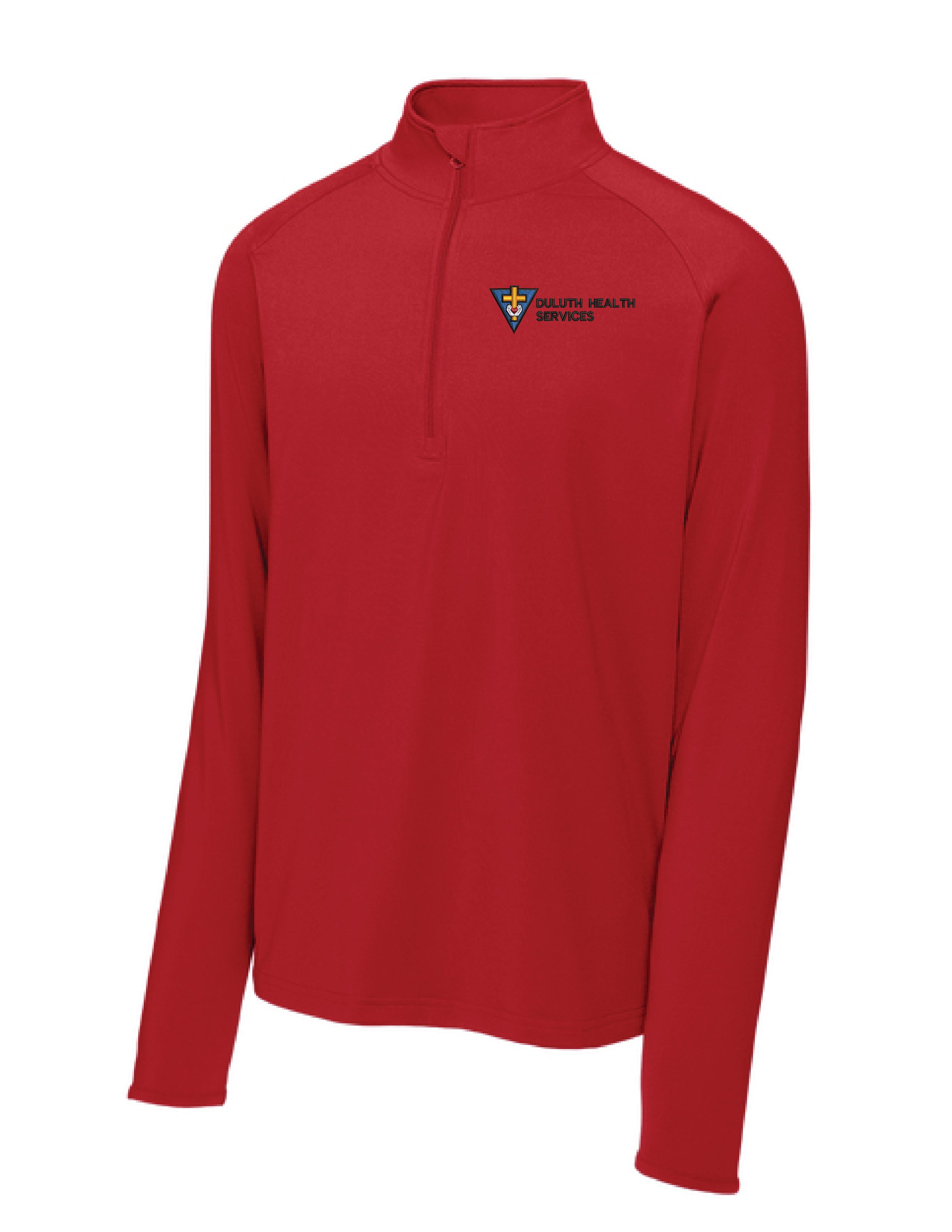 ST850  Sport-Tek® Sport-Wick® Stretch 1/4-Zip Pullover: DHS