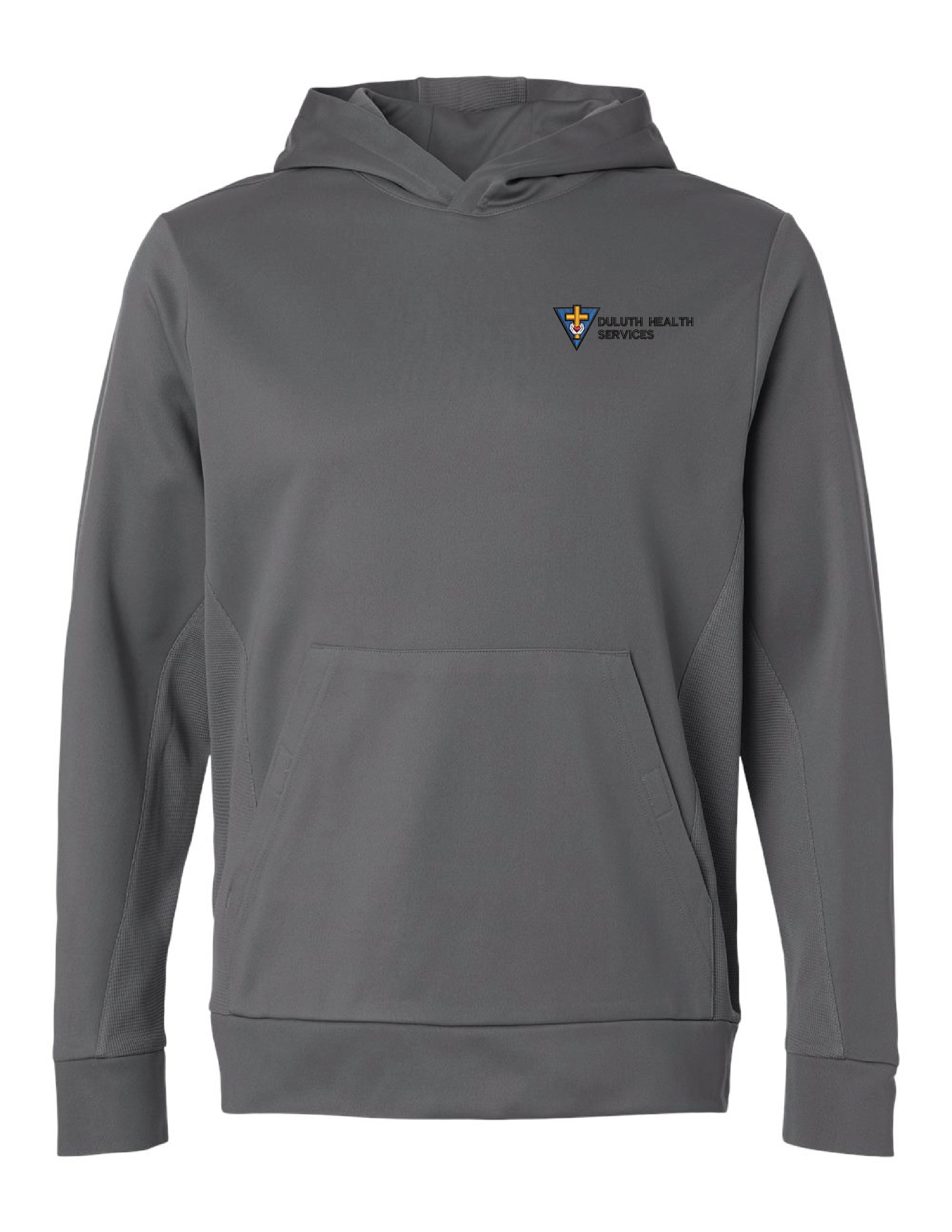 Team 365 Unisex Squad Hooded Tech Fleece Pullover - TT400: DHS