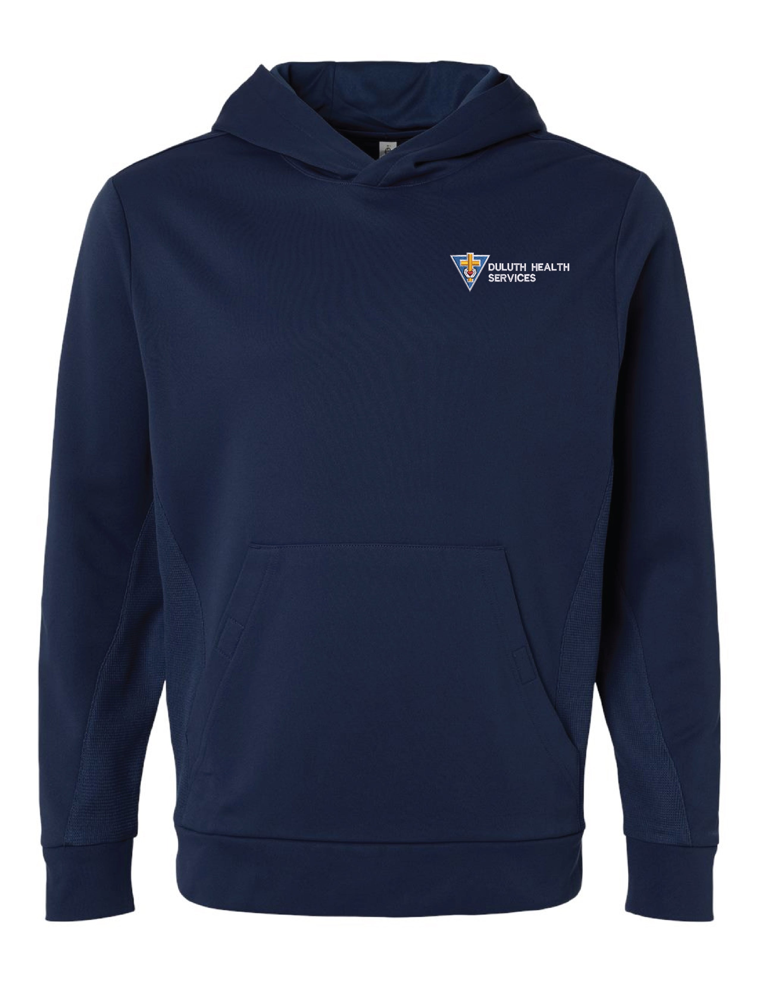 Team 365 Unisex Squad Hooded Tech Fleece Pullover - TT400: DHS