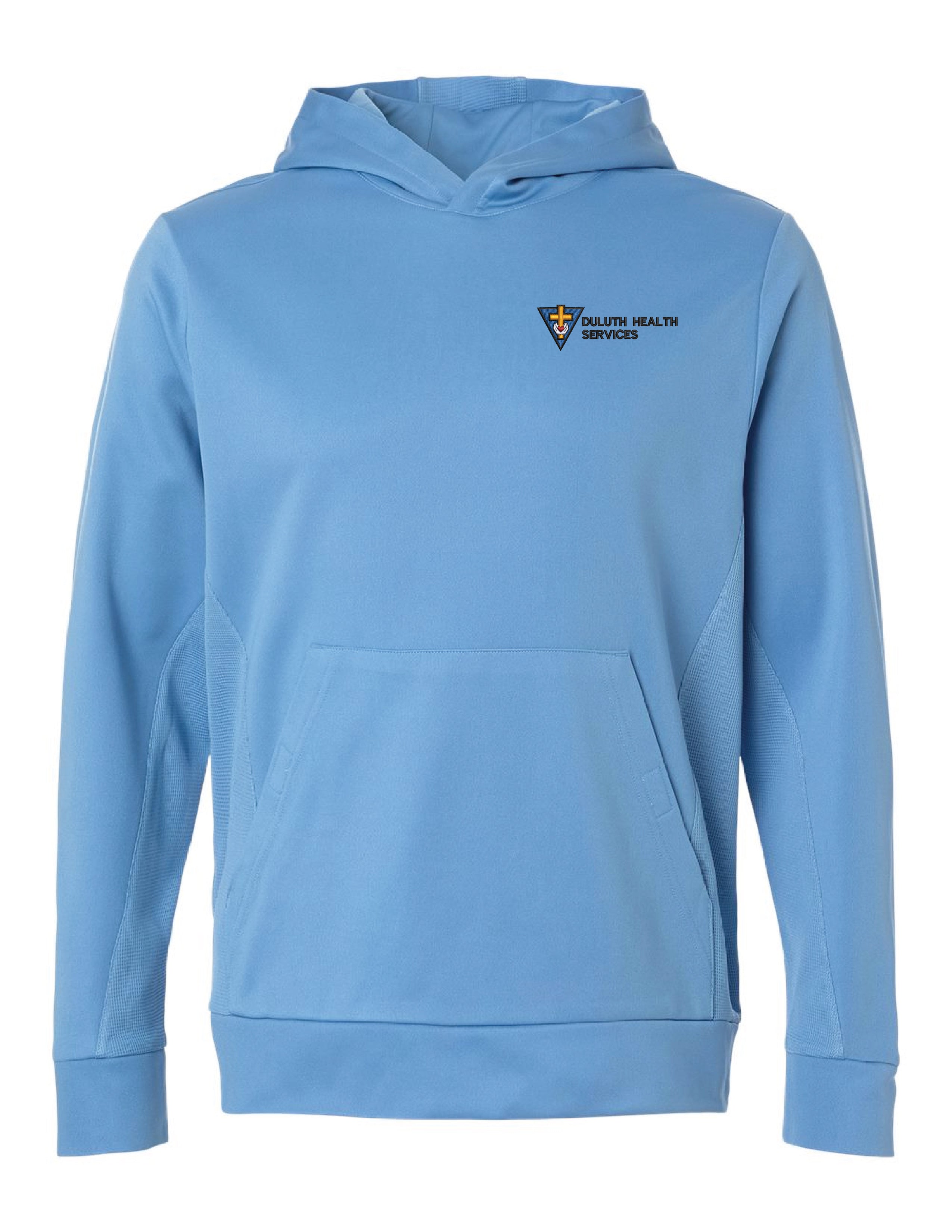 Team 365 Unisex Squad Hooded Tech Fleece Pullover - TT400: DHS