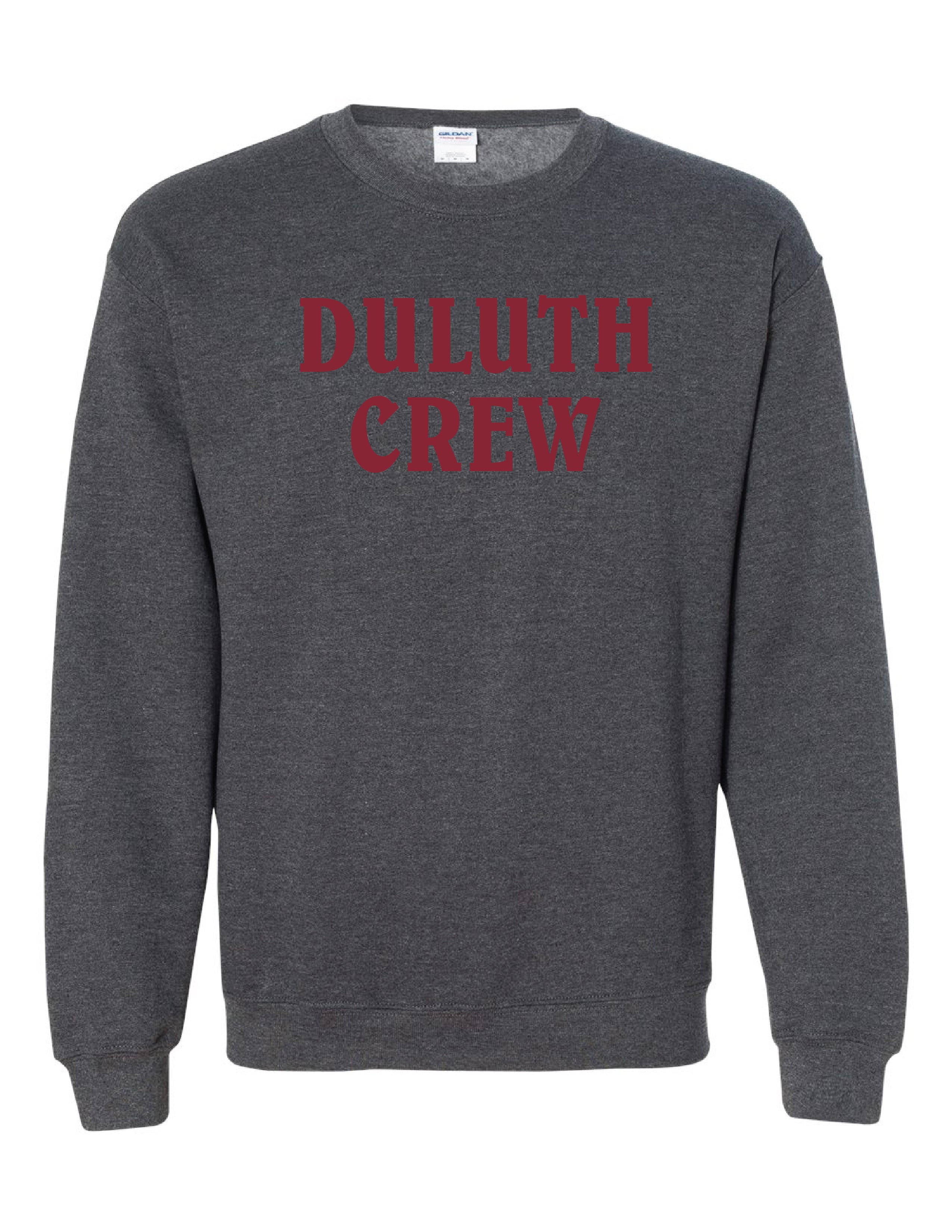 C) Gildan Unisex Heavy Blend™ Crewneck Sweatshirt - #18000, Dark Heather - (DRC)