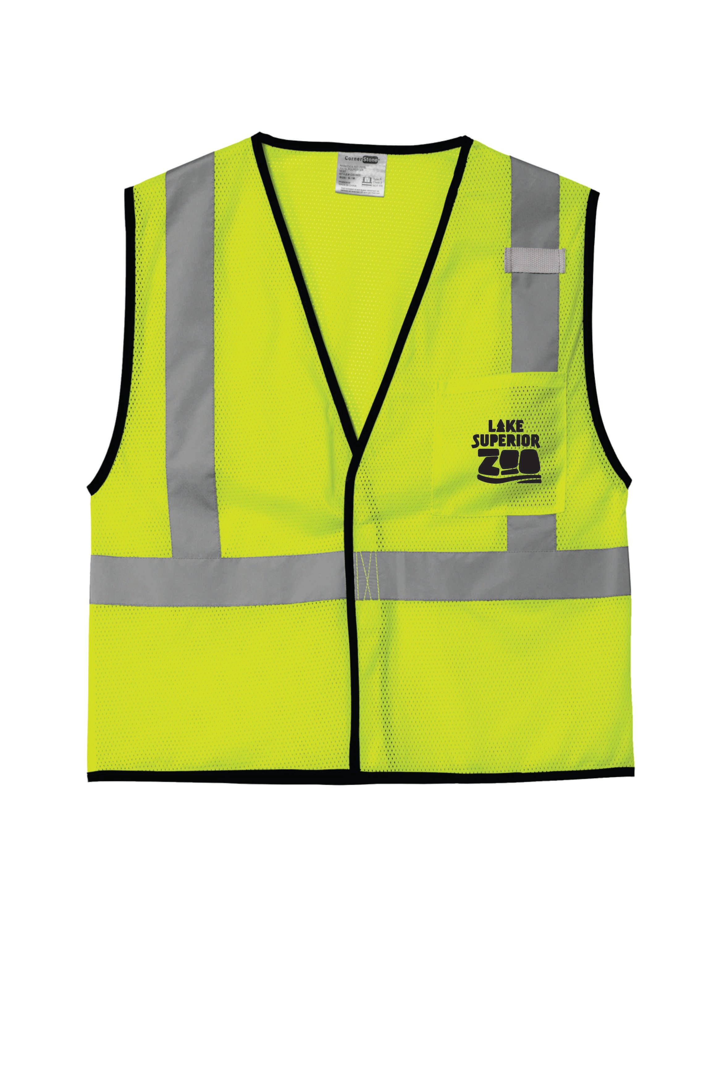 I) STYLE # CSV100 CORNERSTONE  CLASS 2 SAFETY VEST