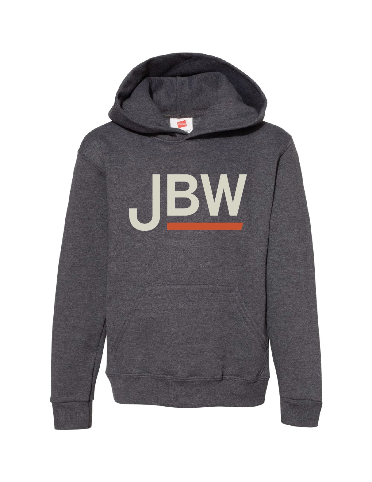 ZZ9B) Hanes #P473 - Youth EcoSmart Hooded Sweatshirt - JBW