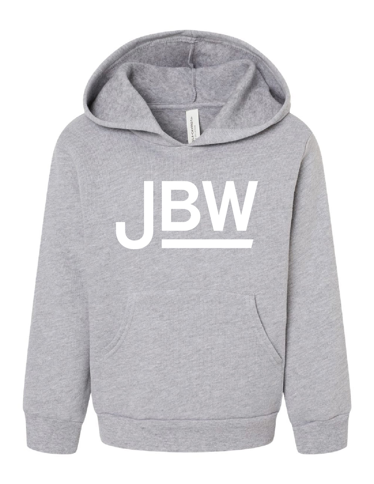 ZZ9I) Bella & Canvas #3719T Toddler Sponge Fleece Pullover Hoodie Sweatshirt - JBW