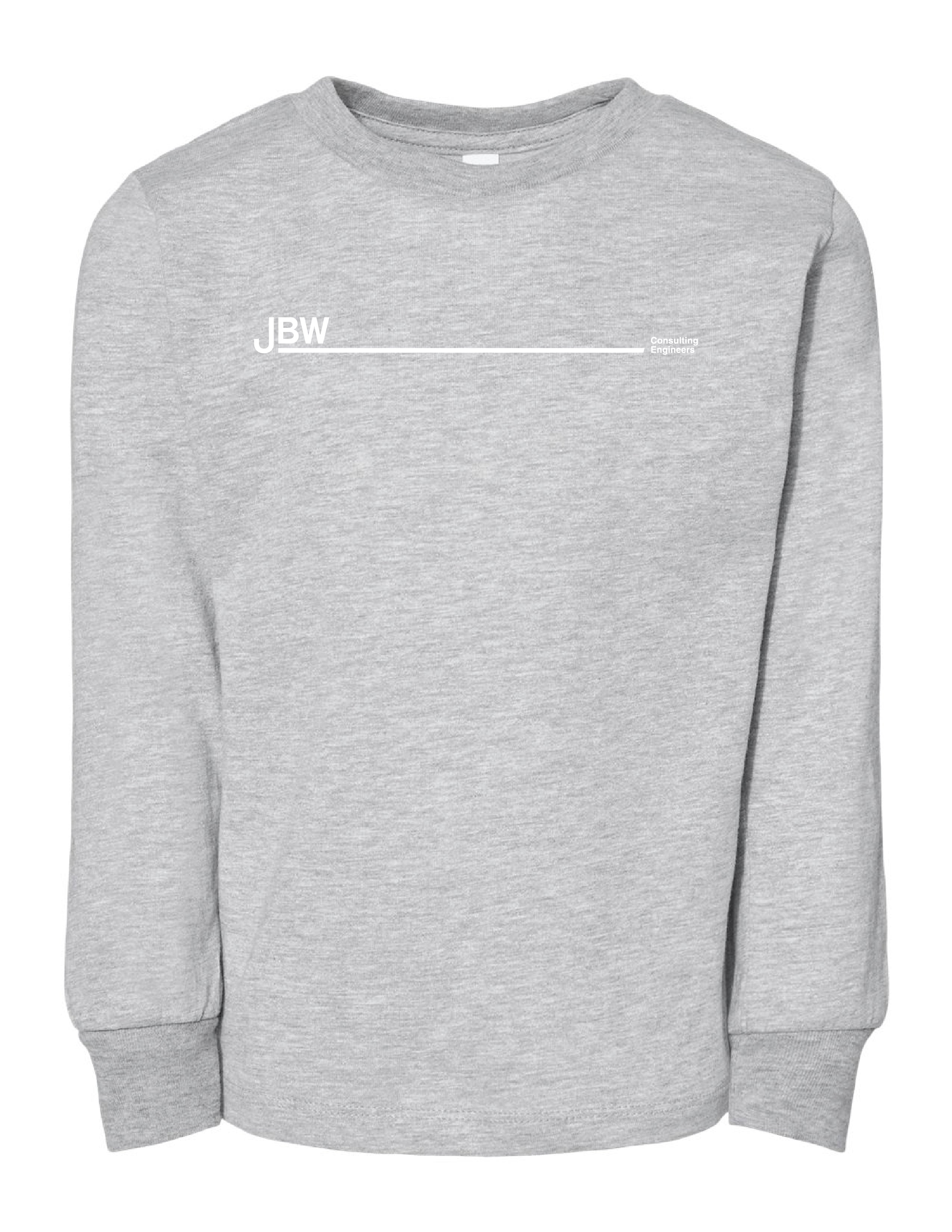 ZZ9G) Bella & Canvas #3501T Toddler Long Sleeve Tee - JBW