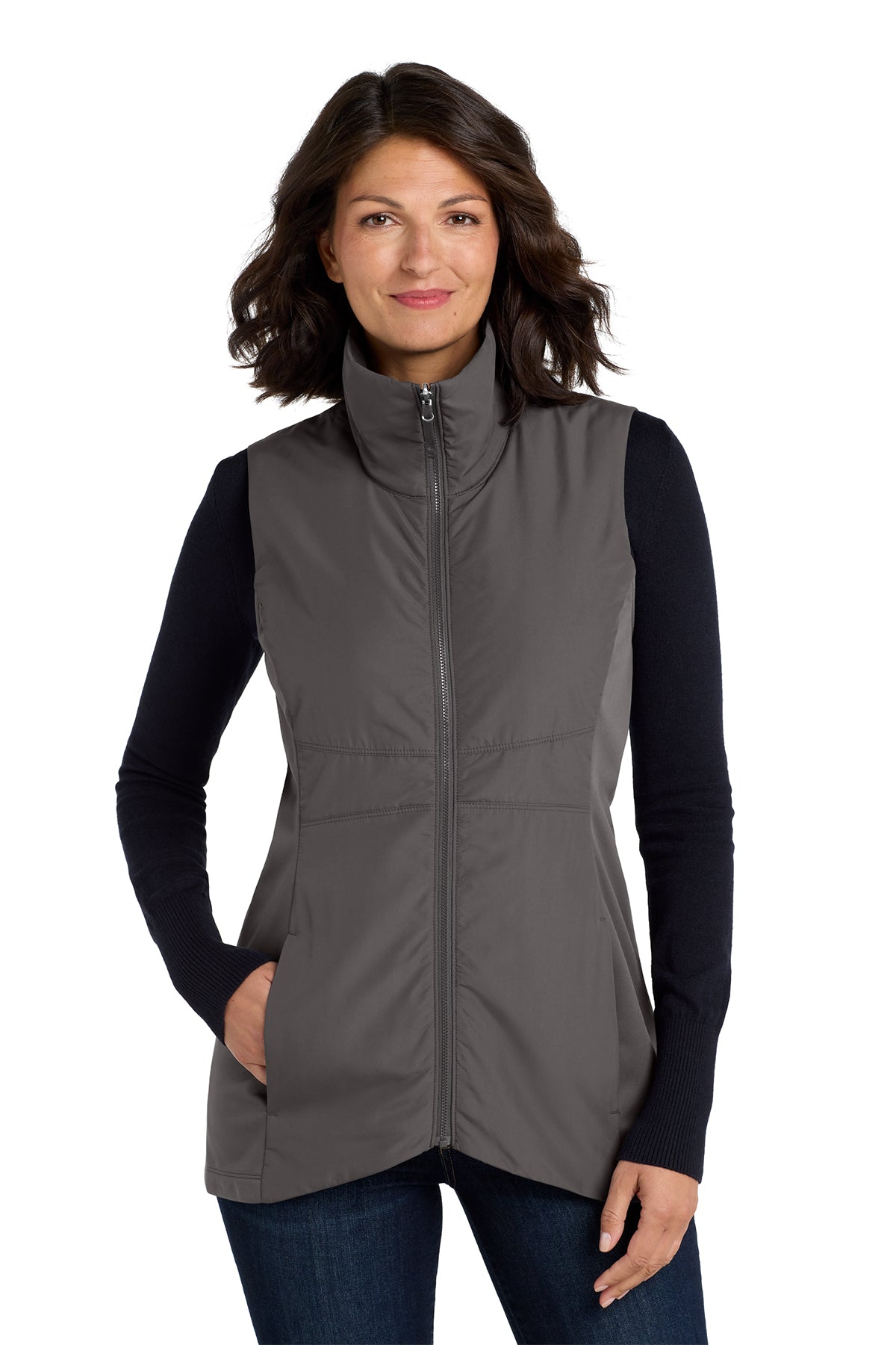 24) STYLE # L903 LADIES INSULATED VEST - NCCU