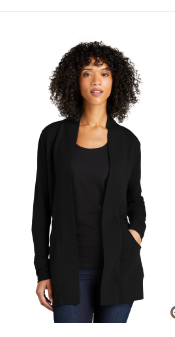 26 B) #LK825 LADIES MICROTERRY CARDIGAN