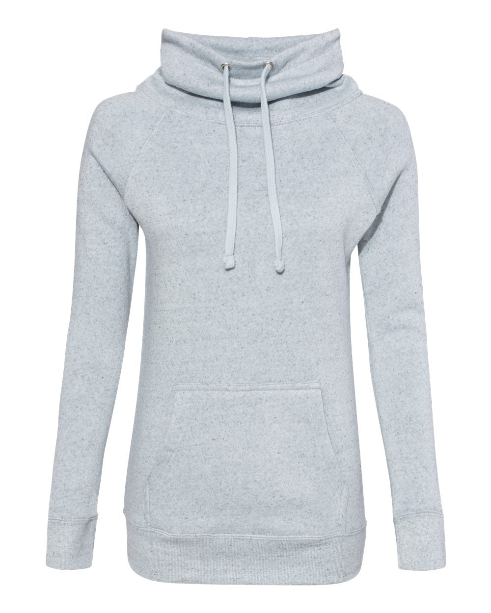 I6) W20155 MV Sport Women's Space Dyed Cowl Neck Sweatshirt - OILQUICK