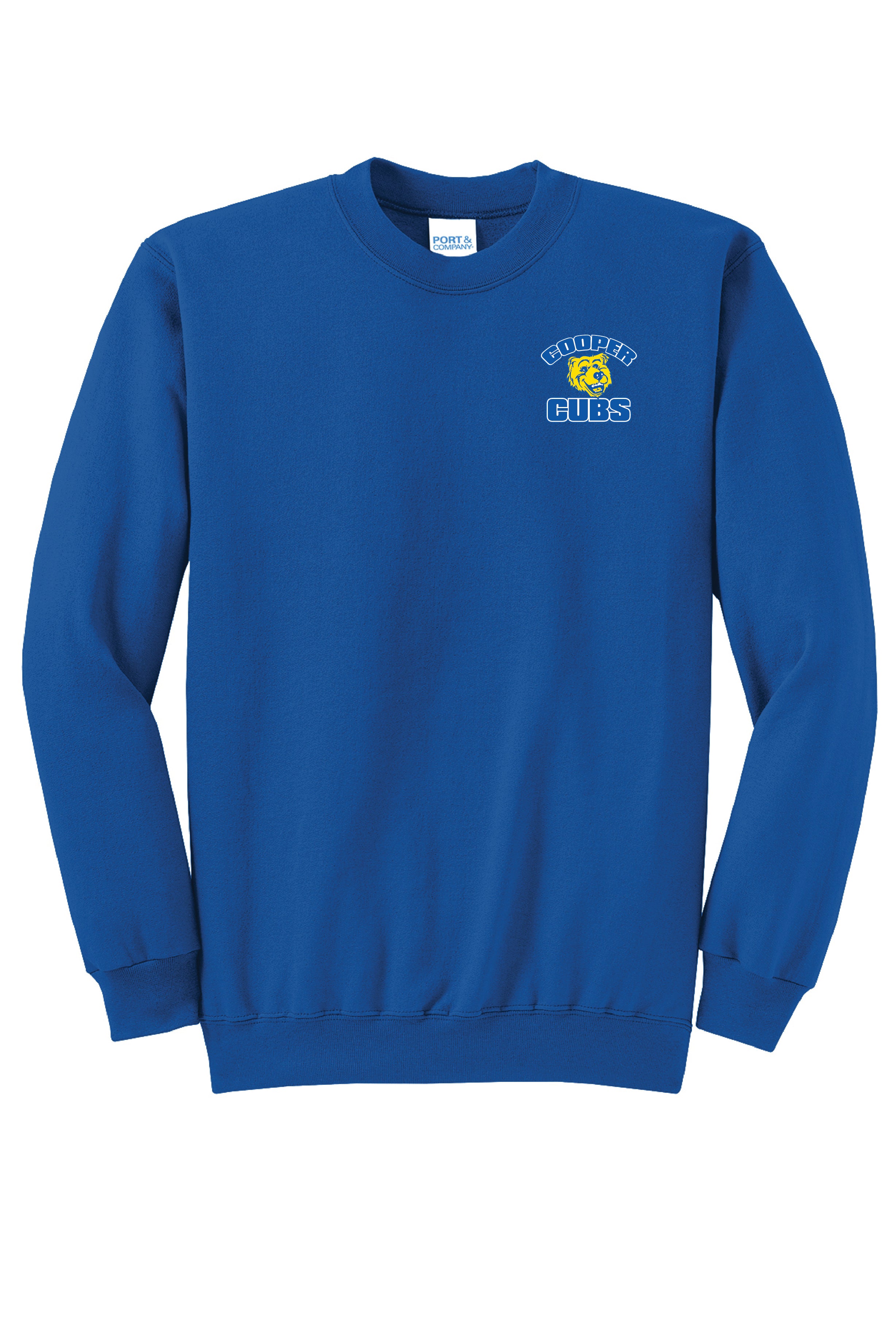 2B) PC78  Port & Co™ Core Fleece Crewneck Sweatshirt (Cooper)