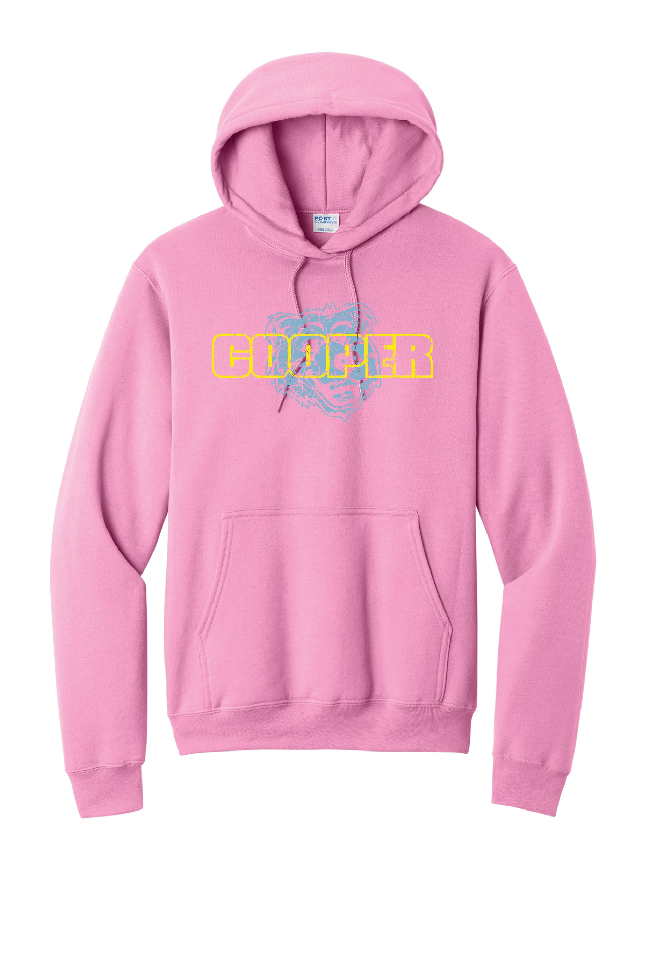 15A) PC78H  Port & Co® Adult Core Fleece Pullover Hooded Sweatshirt (cooper)