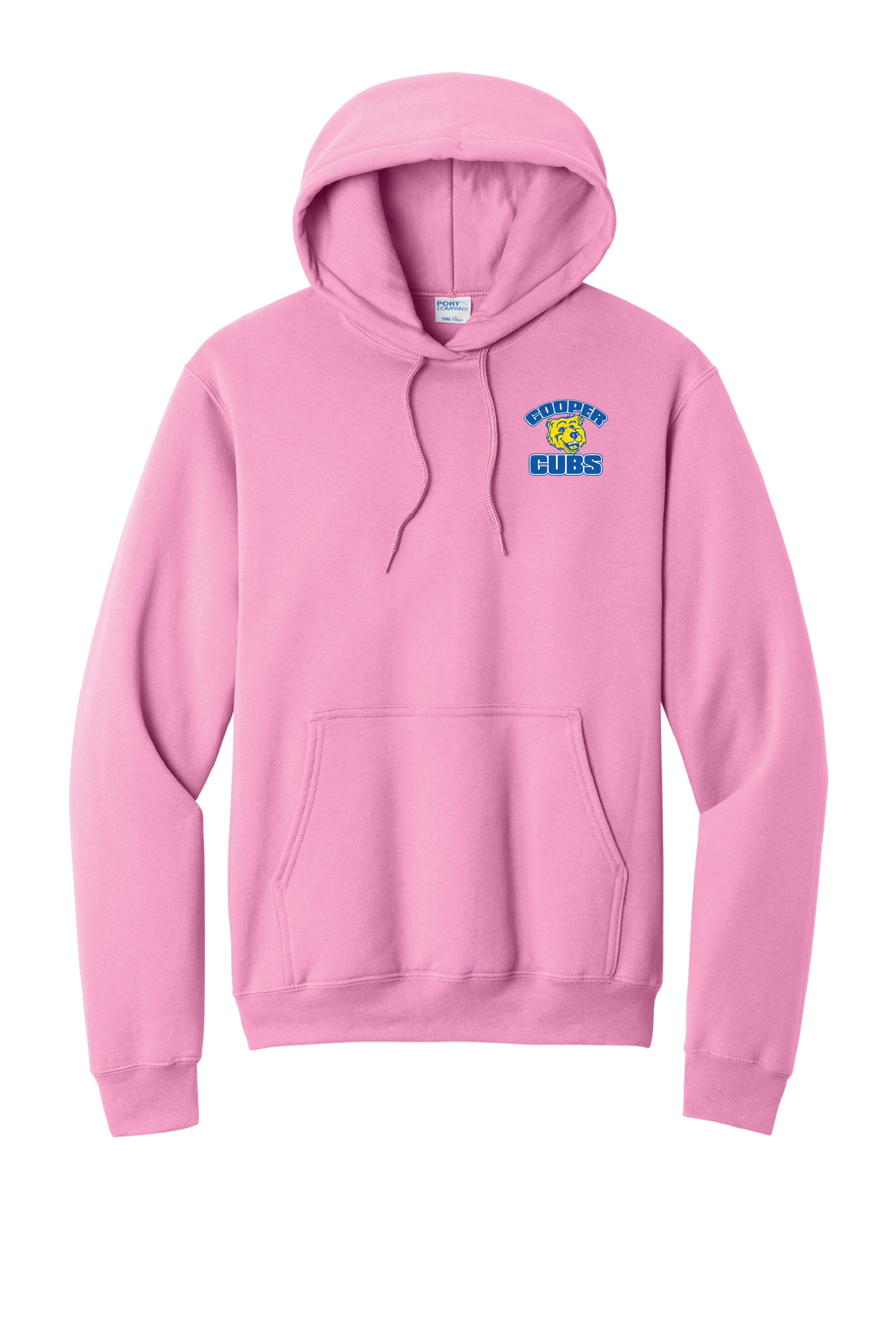 1 B) PC78H  Port & Co™ Core Fleece Pullover Hooded Sweatshirt (Cooper )