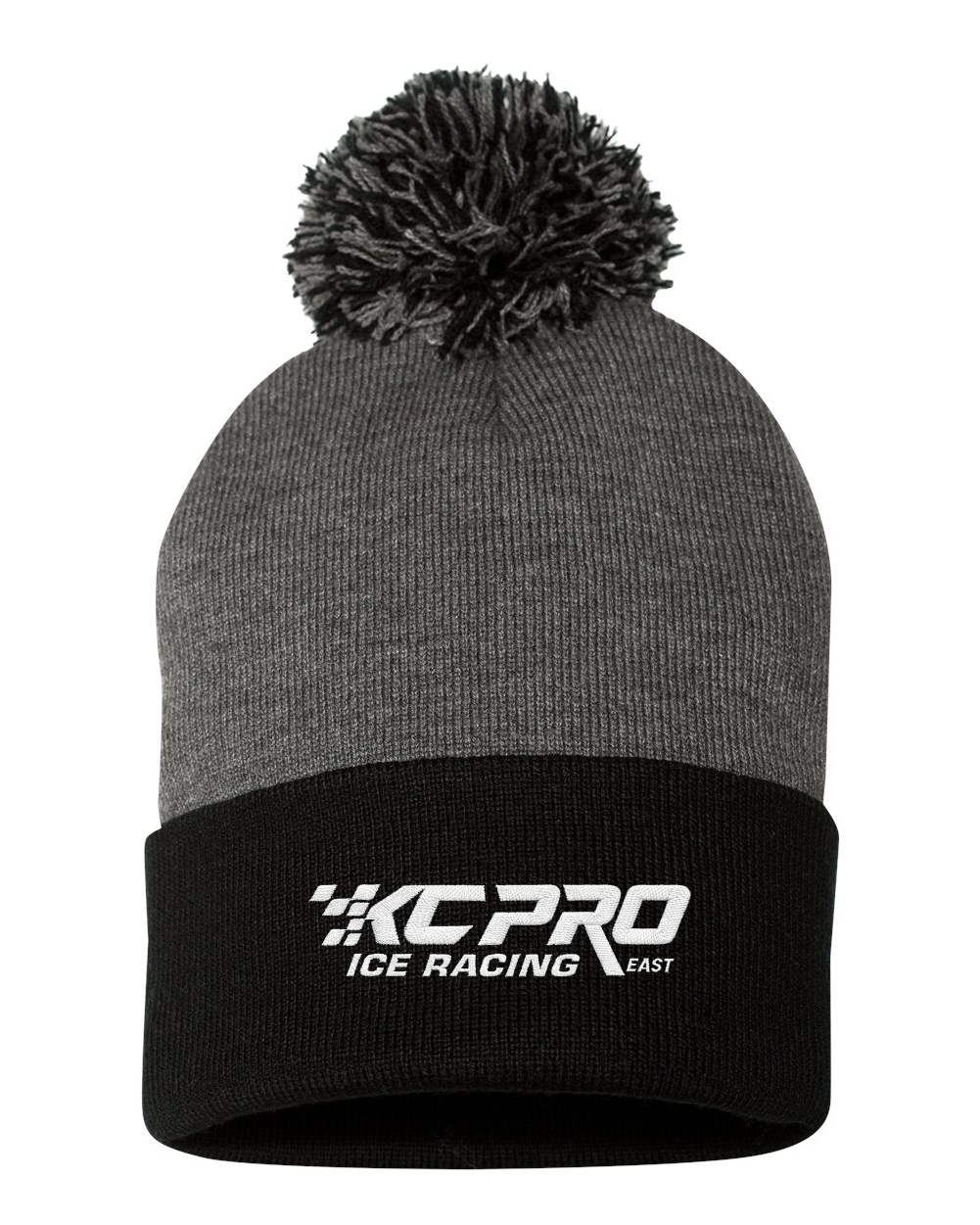 5A: Sportsman 12" Pom-Pom Cuffed Beanie - SP15  (KC)
