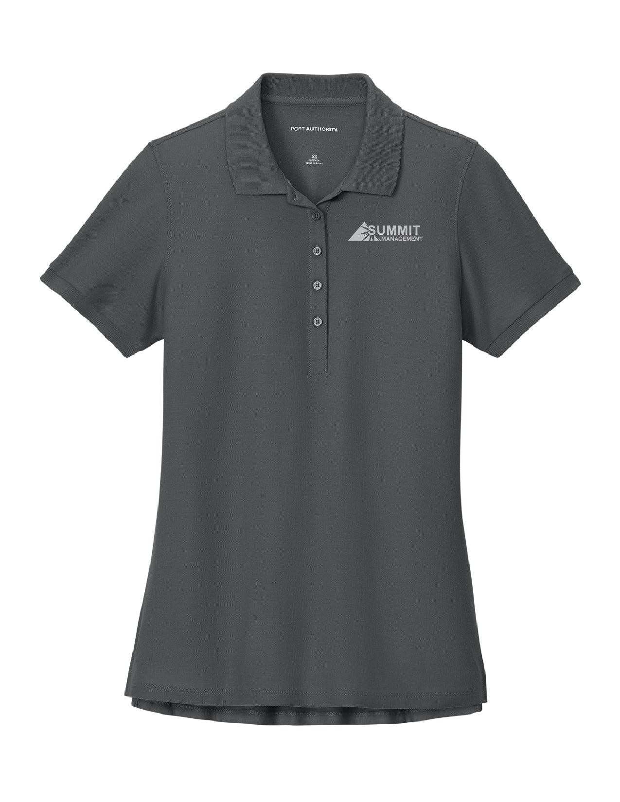 4 ) STYLE # LK200 WOMENS PORT AUTHORITY PIQUE POLO - SUMMIT