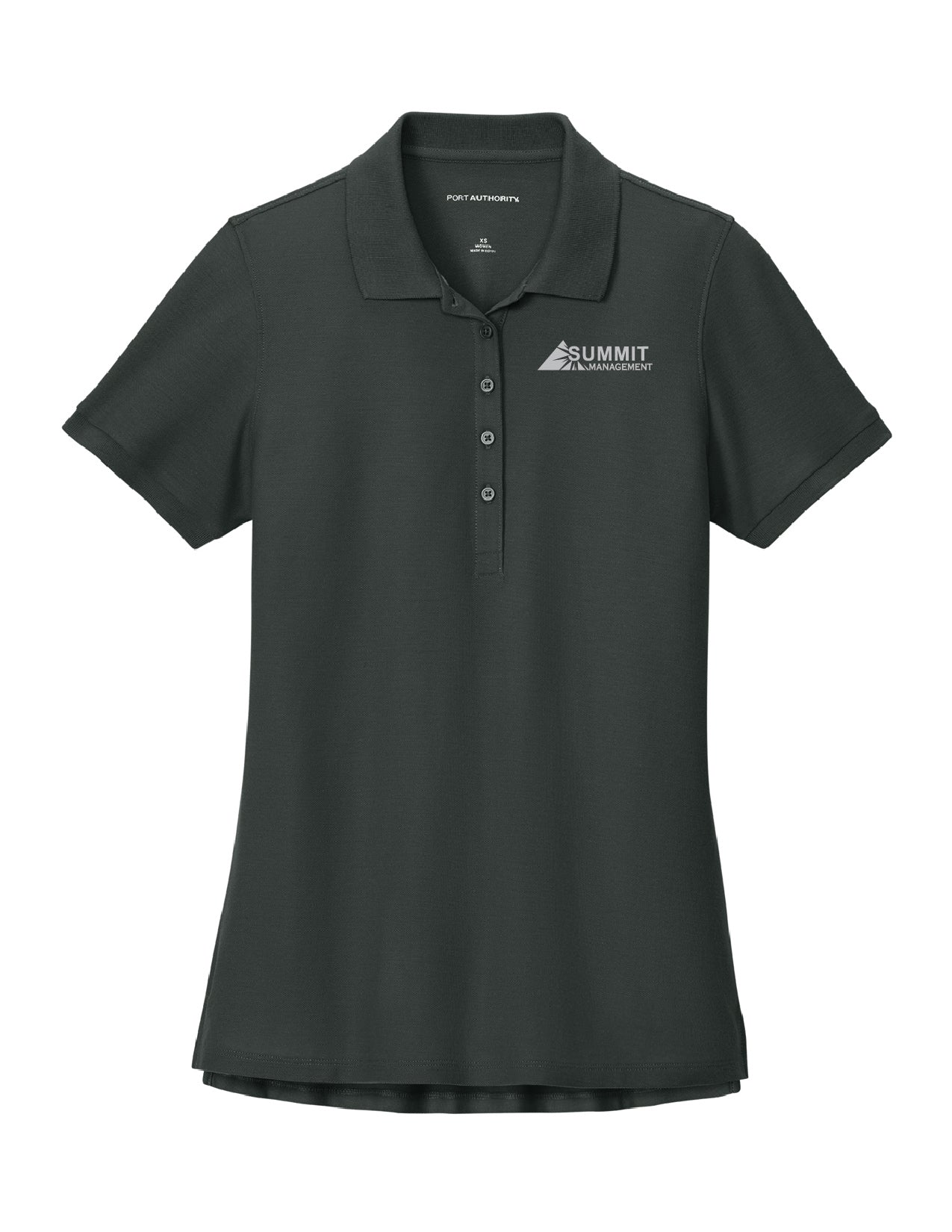 4 ) STYLE # LK200 WOMENS PORT AUTHORITY PIQUE POLO - SUMMIT