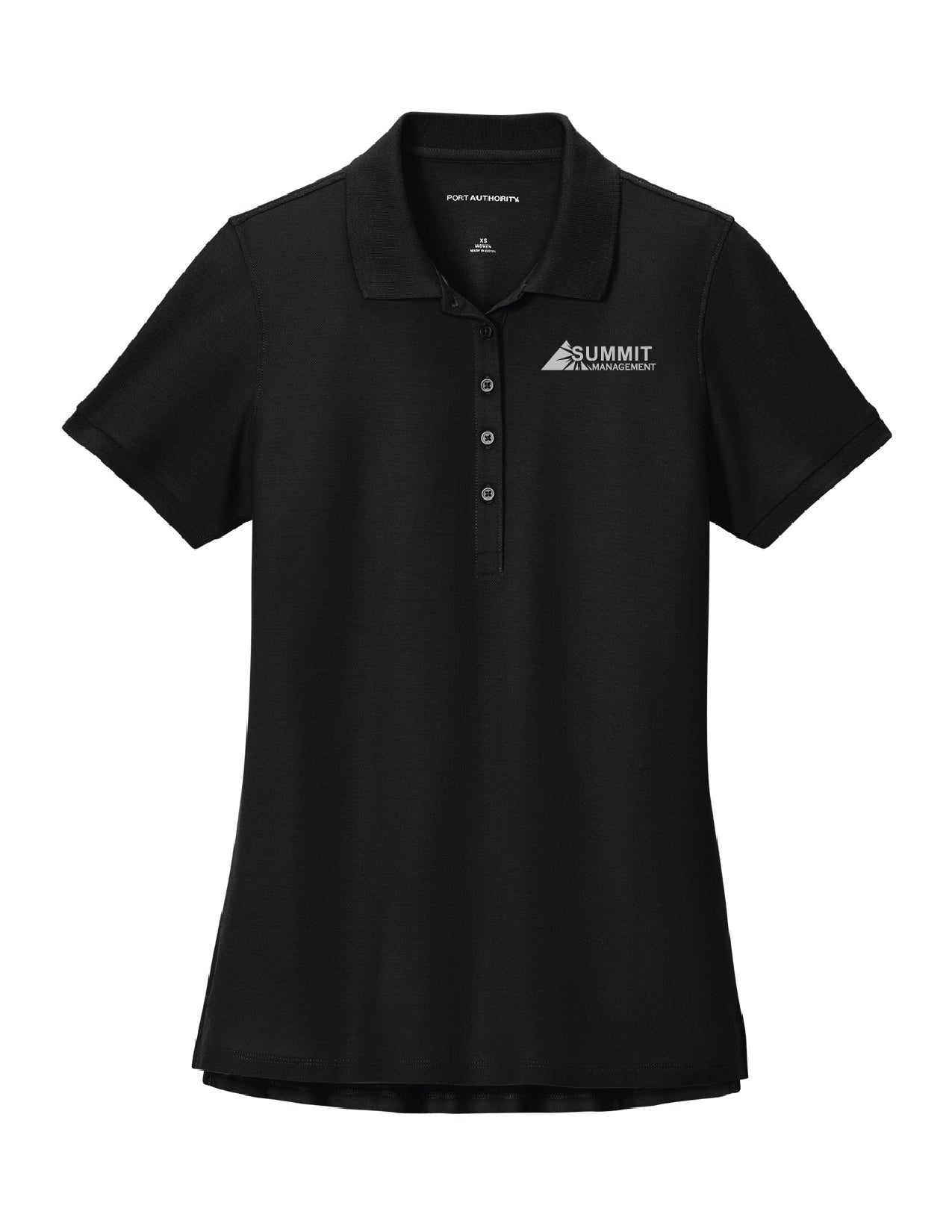 4 ) STYLE # LK200 WOMENS PORT AUTHORITY PIQUE POLO - SUMMIT