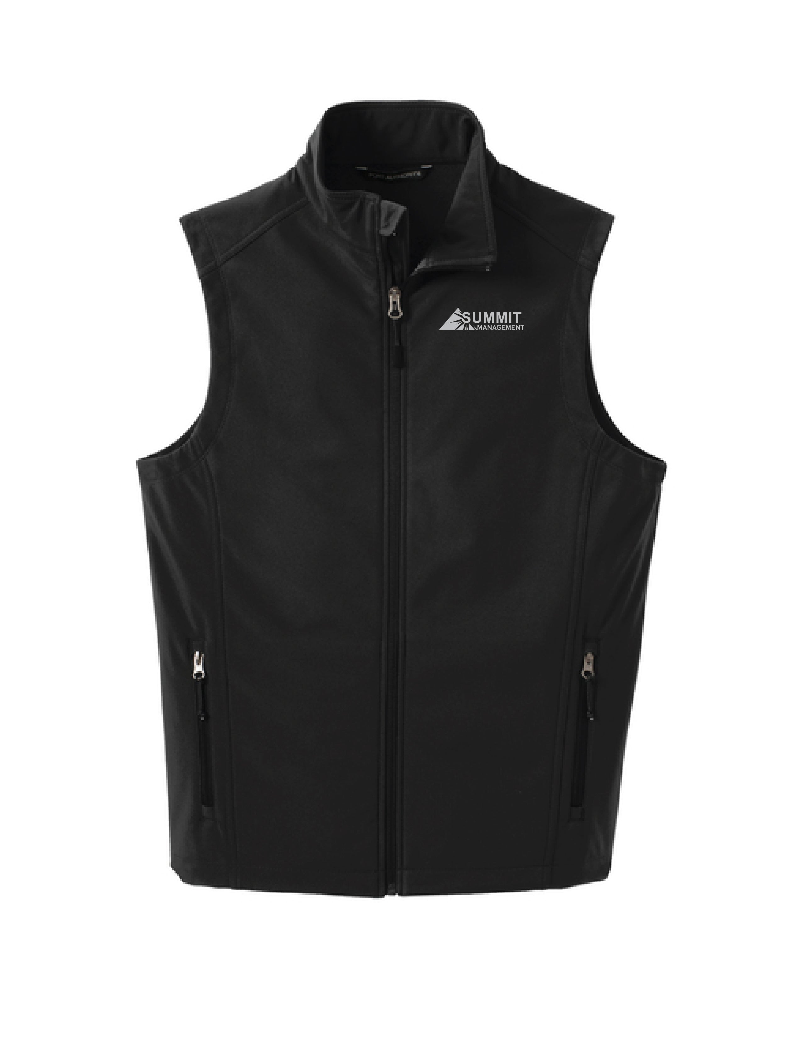 16 ) STYLE # J325 PORT AUTHORITY MENS SOFTSHELL VEST - SUMMIT