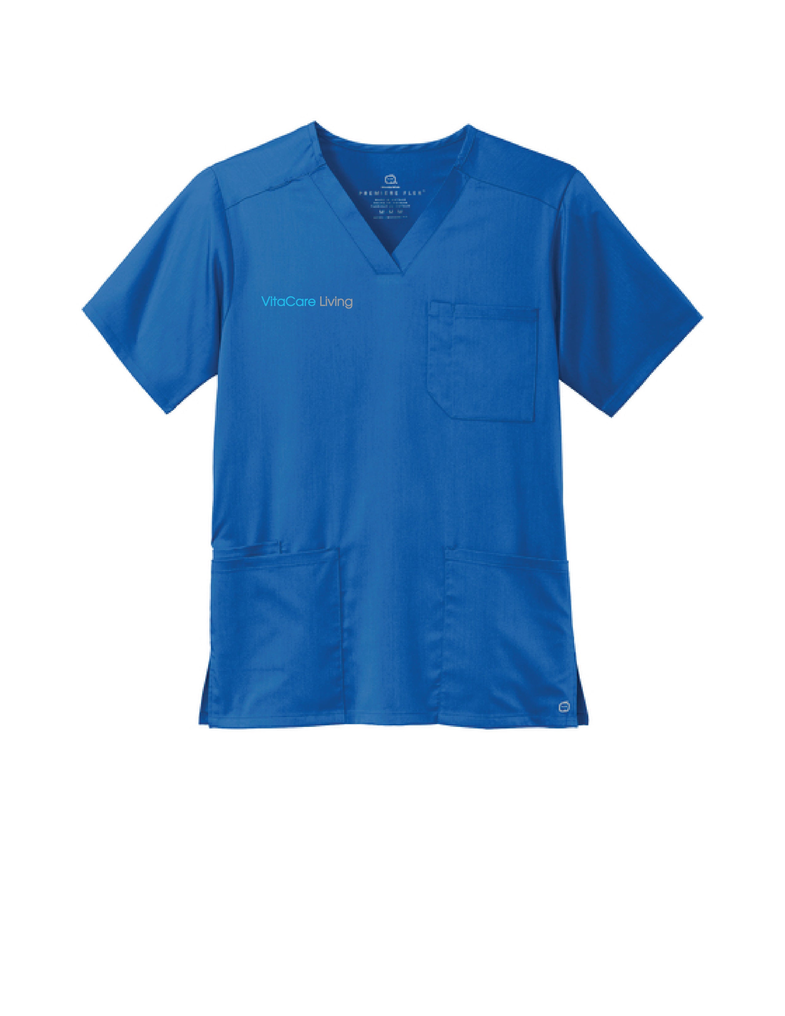 29 ) STYLE # WW5068 WONDER WINKS MENS PREMIRE FLEX  SCRUB TOP - VITA CARE